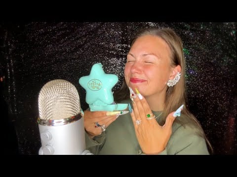 asmr/ unboxing Vintage Polly Pockets🥹🩵 with XXL Nails💅🏼  (+ drinking a coffee ☕️)