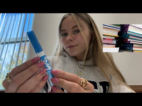 ASMR in my university classroom📚