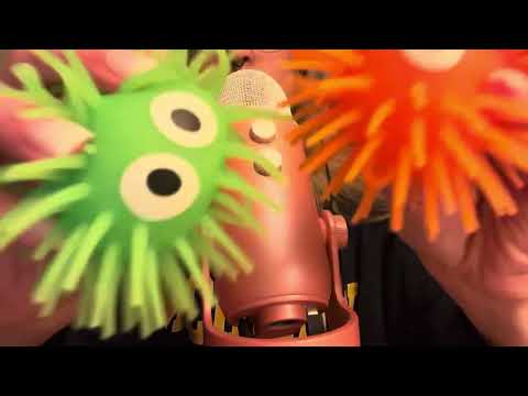 ASMR with Squishy balls ♡´･ᴗ･`♡