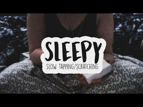 ASMR - Sleepy Slow Tapping & Scratching (Little Swedish Whisper)