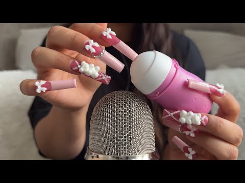 [ASMR] Tapping & Scratching With XXL LONG Nails! 💅