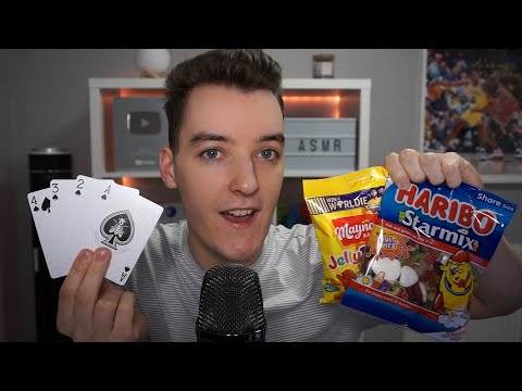 [ASMR] Solitaire & Candy Eating!