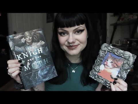 ASMR | Book & Antique Haul 📚🗝️ tapping, tracing, etc.