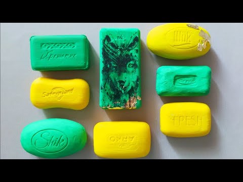 Dry Soap carving ASMR\ relaxing sounds\ No talking. Satisfying ASMR video\ Cutting soap