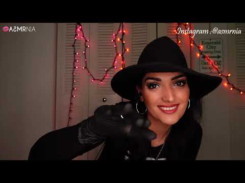 ASMR WITCH WITH BLACK LATEX GLOVES / ASMR NIA 🧤🖤
