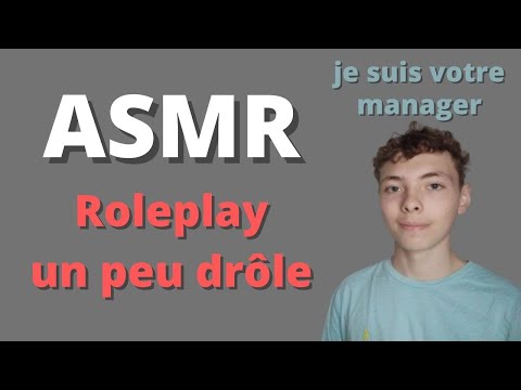 ASMR FR: Roleplay👨‍💼réunion de management👨‍💼(rp humoristique)