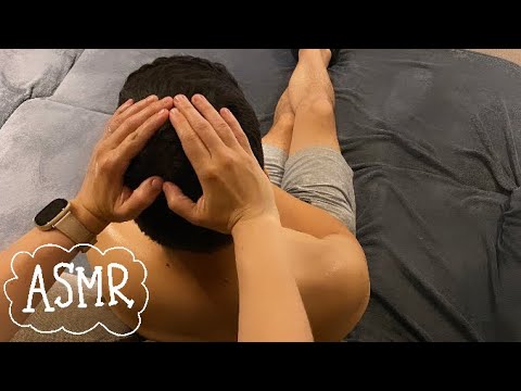 ASMR⚡️Super relaxing head massage! (LOFI)