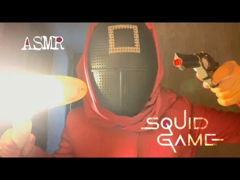 fast asmr medical check-up after playing squid//асмр быстрый медосмотр после игры с кальмара