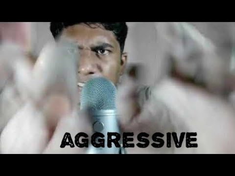 asmr mic triggers fast ang aggressive