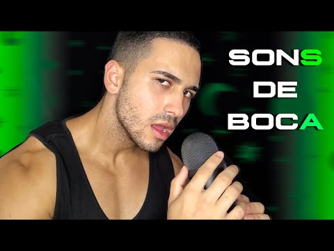 ASMR Sons de Boca extremamente RELAXANTE " Sons enrugados"