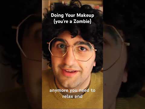 Doing Your Makeup (You're a Zombie) #halloween #asmr #asmrcommunity #spooky #zombiesurvival