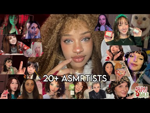 20+ ASMRtists Wish YOU Happy Holidays❤️✨ Mega Christmas Collab!