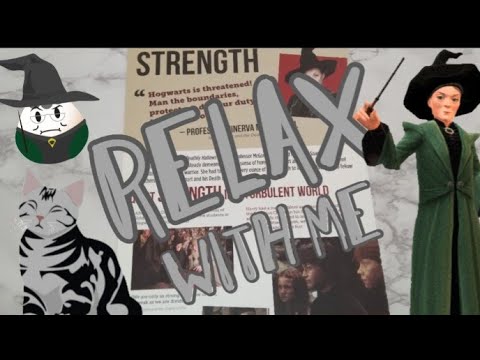 ASMR READING PORTION TO ⚡HARRY POTTER⚡ "STRENGTH" STICKER PUZZLE #239