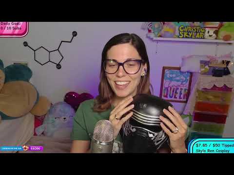 ASMR Kylo Ren Genderbent Cosplay for Revenge of the Sixth ✨livestream 5.6.29