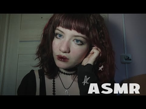 АСМР визуальные триггеры+звуки рта🪻 | неразборчивый шепот (немного)🪽