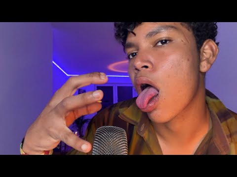 ASMR SUPER SENSITIVE MOUTH SOUNDS HAND MOVEMENTS & HAND SOUNDS 👄 (INTENSE TINGLES + SLEEP) 