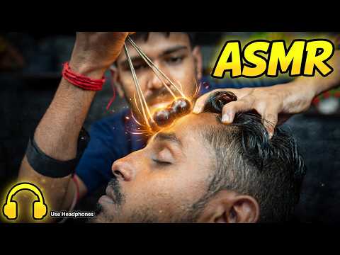 ASMR Intense Head Massage With Beads Will Make You Sleep in 5 MINUTES | Use Headphones