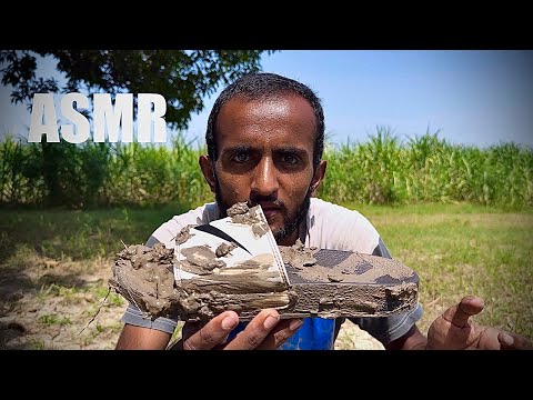 ASMR Shoe Cleaning (Nike Slipper )| Outdoor