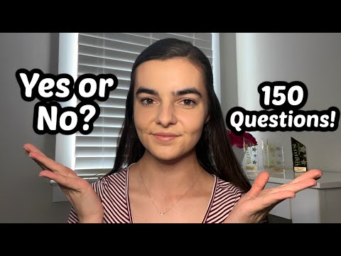 ASMR 150 Yes or No Trivia Questions | How Many Can You Get?