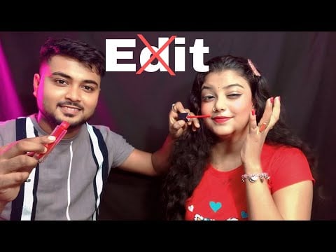 ASMR But I'm Not Allowed To Edit This Video | My Boyfriend Doing My Makeup 🫣😭