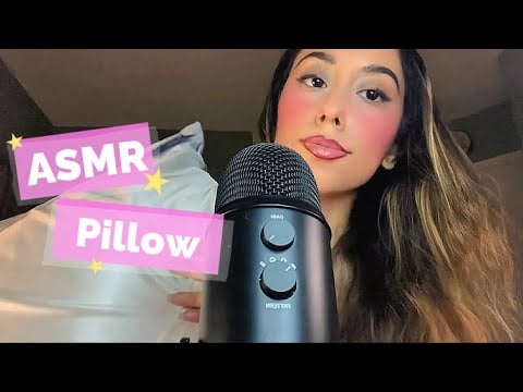 ASMR Pillow Sounds (New Pillowcase ☁️💤) Short Unboxing