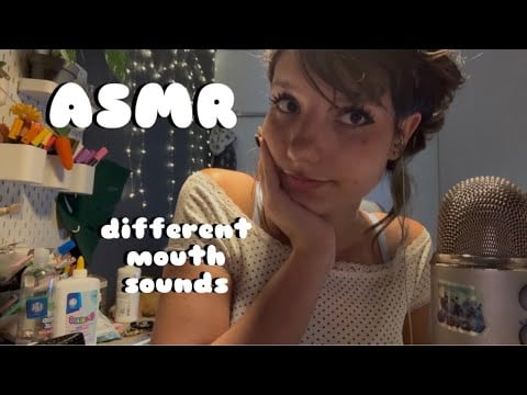 𑣲ASMR || different mouth sounds 👄 