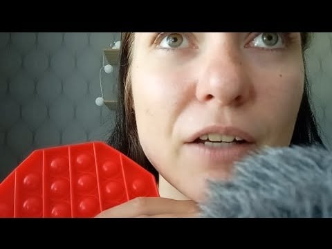 ASMR- Life ramble & pop it sounds 💤