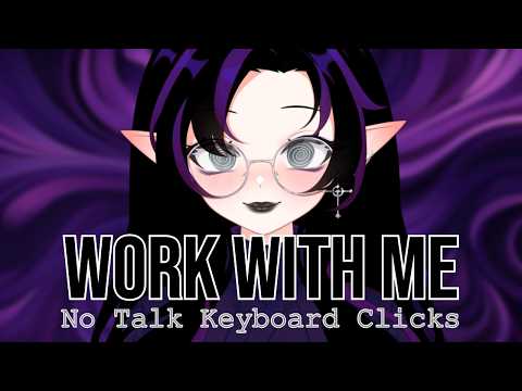 【 Coworking ASMR】 Keyboard Clicky Clacks  ⌨️ (No Talking)