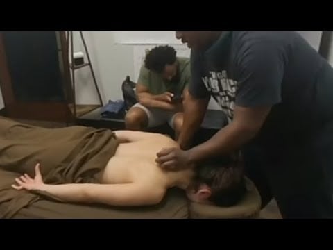 VR180 Brenda's Back, Sports Massage (Part 1 of 4) Best seen in a VR Headset