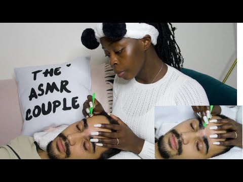 ASMR UniBrow | Eyebrow Treatment {Upclose & Zoomed}