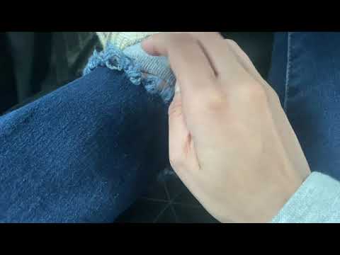 ASMR Jean Sounds in Car