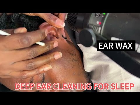 ASMR PROFESSIONAL EAR CLEANING AND PICKING FOR THOSE WHO NEED SLEEP INSTANTLY HEAD SCRATCHING