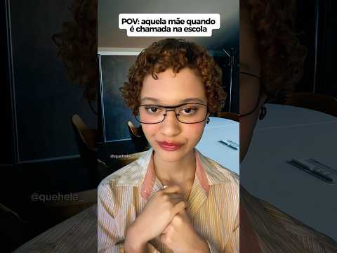 POV: aquela mãe quando e chamada na escola #asmr #pov #humor #comedia #asmrvideo #asmrsounds