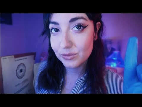 ASMR Studying YOU 🔎(A Shapeshifter) Medical Exam, Asking Personal Questions [sci-fi roleplay]