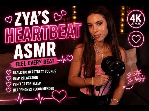 Heartbeat ASMR 😮‍💨 Feel Every Beat (So Relaxing & Tingly) | Zya ASMR 4K