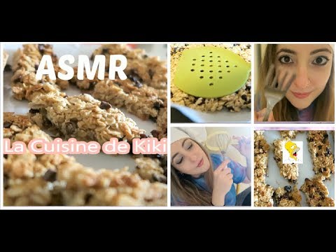 🍏ASMR CUISINE😋 Barres de Céréales aux Flocons d'avoine Sans Gluten🍭