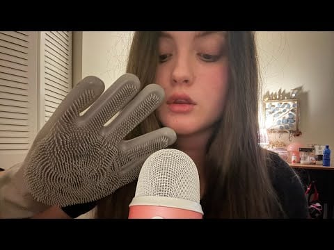 asmr almost touching… then actually touching triggers~touching your face~gloves~etc. (anticipatory)