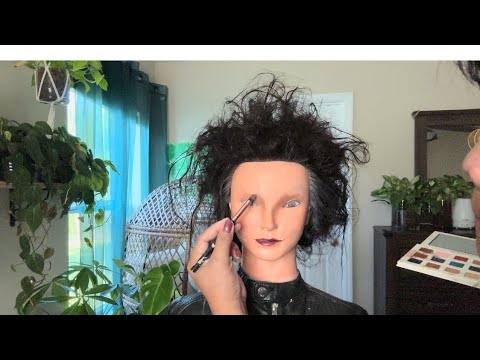 ASMR Halloween Hair & Makeup Temu Howard Shearfingers 🤣