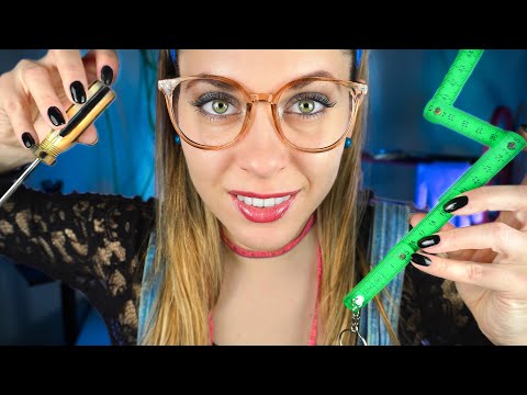 ASMR Fixing You Roleplay for SLEEP, Rubber Gloves, Measuring, Soft spoken