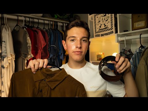 ASMR Thrift Store Employee Helps You Pick Out New Clothes