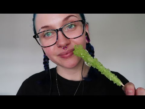 ASMR Apple (?) Flavoured Crystal Rock Candy Stick