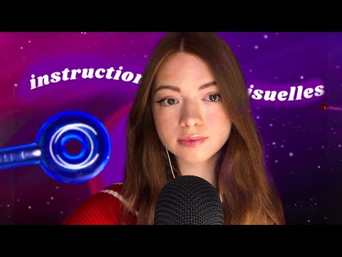 ~ ASMR FR ~ SUIS MES INSTRUCTIONS VISUELLES 💫 #asmr