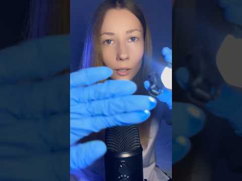 ASMR Medical Roleplay: Reflex Check & Eye Tracking #asmrshorts #relaxingasmr