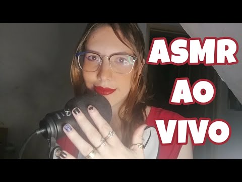 LIVE DE ASMR PARA INICIAR O FIM DE SEMANA!