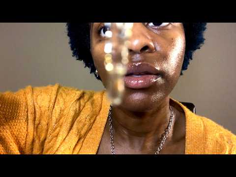 ASMR Acne Facial Treatment Roleplay (up close personal attention)