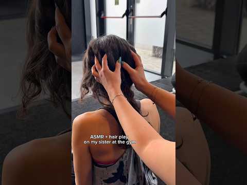 My sister wants me to do more of those, what about you ? #asmr #hairplay #mouthsounds #relaxingvideo