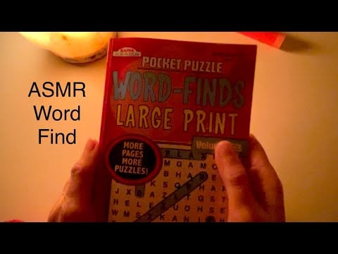 Bonus Ep: Word Search #7 ASMR in the Dark Soft Spoken to Whisper