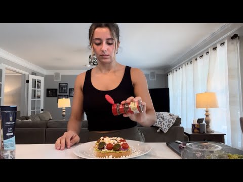 ASMR Making & Eating Avocado Toast Mukbang | Soft Spoken