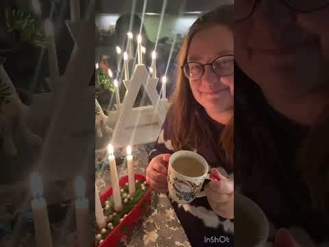 Andra advent. Och kaffet får en tvåa i betyg. #asmr