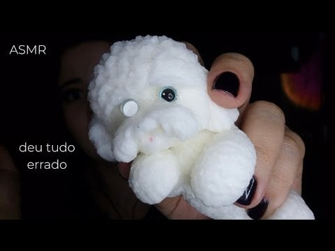 asmr mostrando gatilhos novos mas TUDO deu errado 
